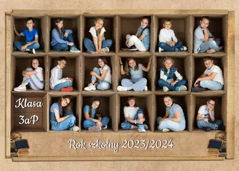 Pamiątkowe tablo klasy trzeciej