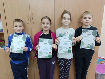 Laureaci konkursu z klasy 3aP