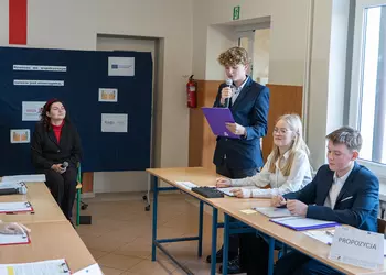 Tomasz zabiera głos w debacie