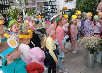 Przedszkolaki w Kwiaciarni Astra 2