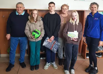 Dorota Wolff III miejsce w konkurencji wytłaczanka.