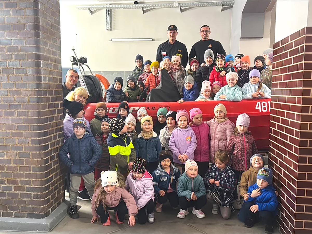 Przedszkolaki w PSP w Kościanie