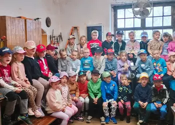 Przedszkolaki w Kluczewie