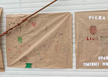 Plakaty wykonane przez uczniów