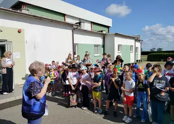 Wspólne odśpiewanie piosenki Hej Arkady!