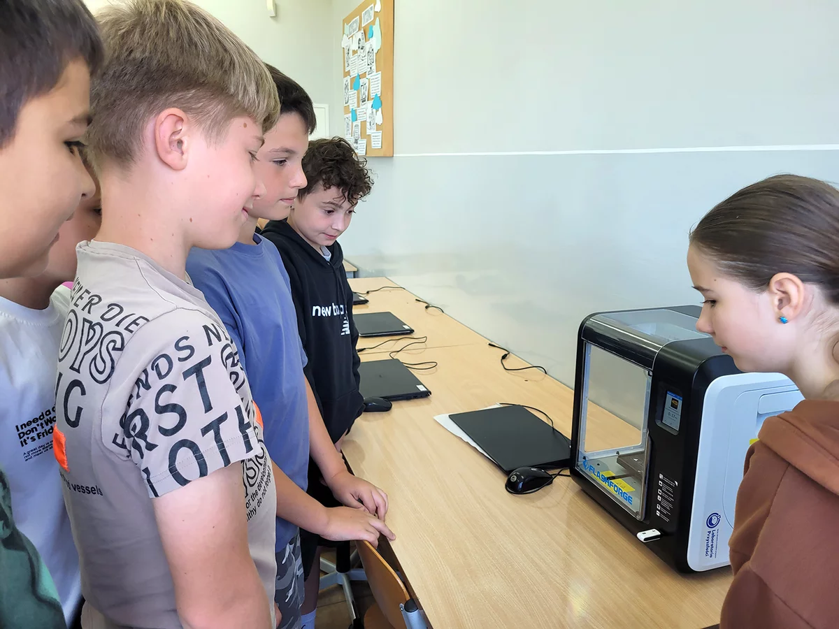 Od pomysłu do druku 3D - kreatywność uczniów w akcji