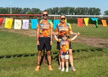 Organizatorzy biegu dla Szymona