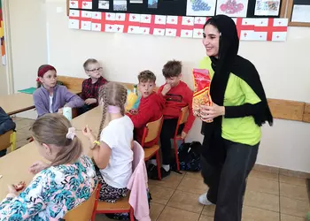 Wspólna degustacja w klasach trzecich