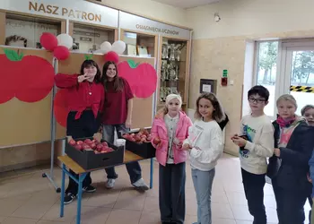 Akcja ,,Jabłuszko'' w naszej szkole.