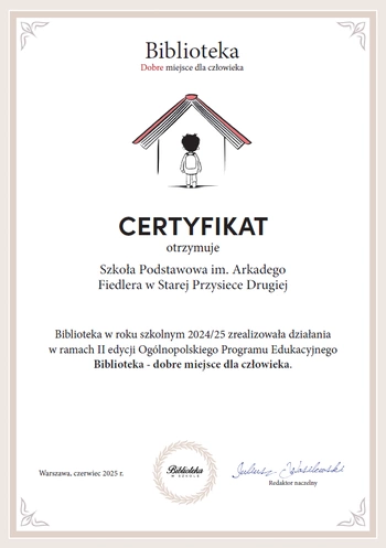 „Biblioteka - dobre miejsce dla człowieka”