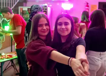 Uczennice z klasy 7a