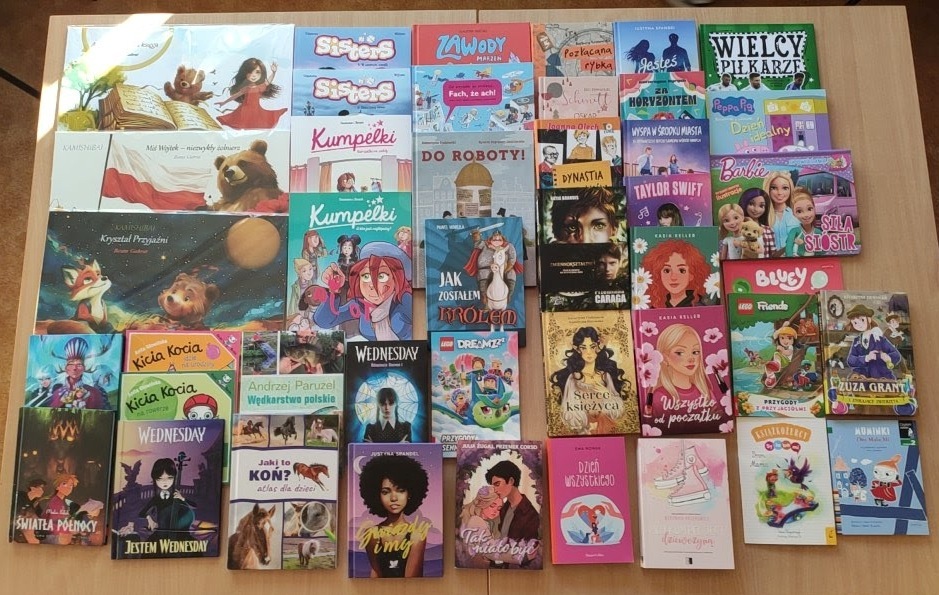Nowości w bibliotece szkolnej
