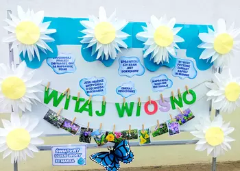 Gazetka tematyczna Witaj wiosno