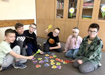 Matematyczna zabawa w kl. 3 b