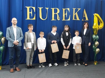 Drużyna uczniów z naszej szkoły