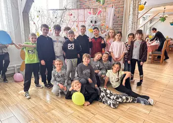 Drugoklasiści podczas warsztatów