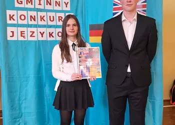 Danuta i Tomasz po zakończeniu konkursu