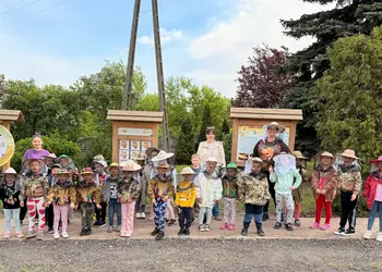Przedszkolacy w Pasiece edukacyjnej.