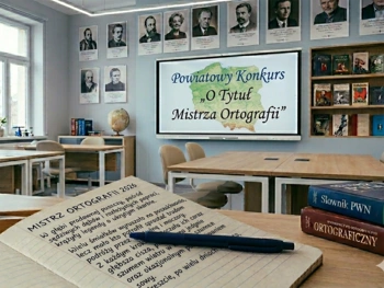Powiatowy Konkurs „O Tytuł Mistrza Ortografii”
