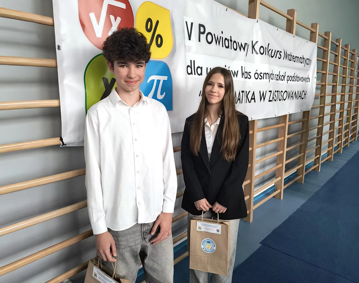 Matematyczne zmagania ósmoklasistów