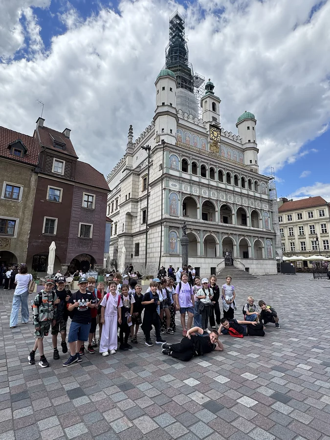 Wycieczka klas drugich do Poznania