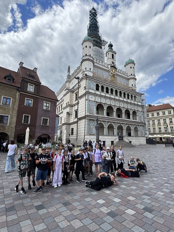 Wycieczka klas drugich do Poznania