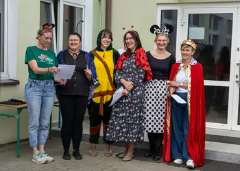 Nauczyciele w przebraniach