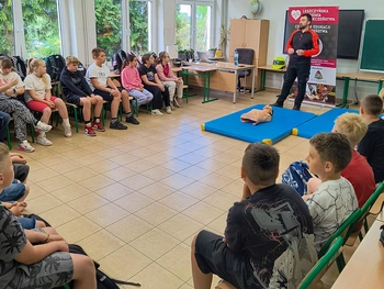 Zajęcia z ratownikiem medycznym