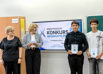 Laureaci pierwszego miejsca wśród uczniów klas 4-6