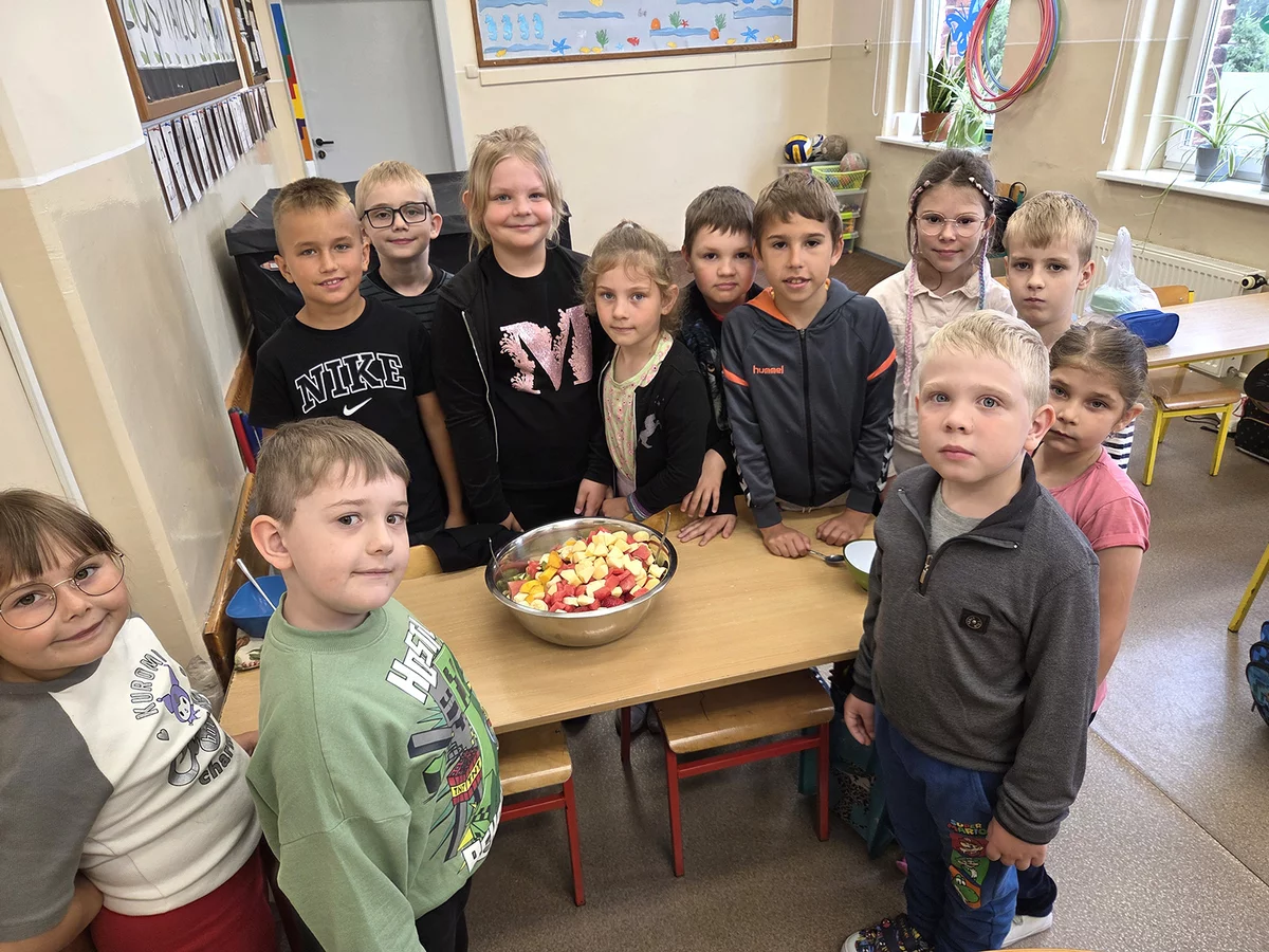 Witaminowe szaleństwo w klasach pierwszych
