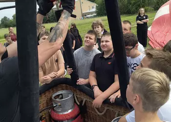 Prezentacja działania balonu