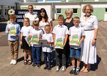 Najlepsi uczniowie z klasy 2a
