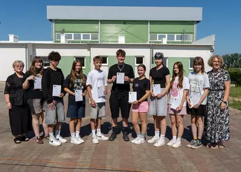 Uczniowie nagrodzeni za udział w licznych konkursach i zawodach sportowych
