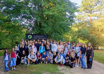 Klasy 6a, 6b i 7 w Wielkopolskim Parku Narodowym