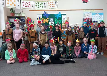 Dzień Patrona w szkole filialnej w Wonieściu